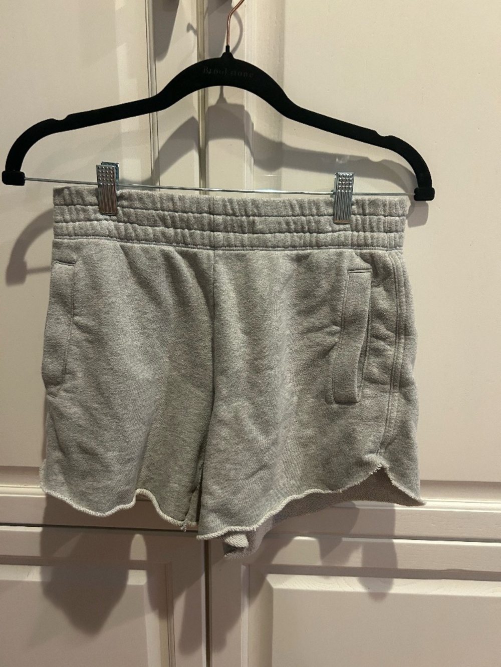 light grey aerie shorts XS
